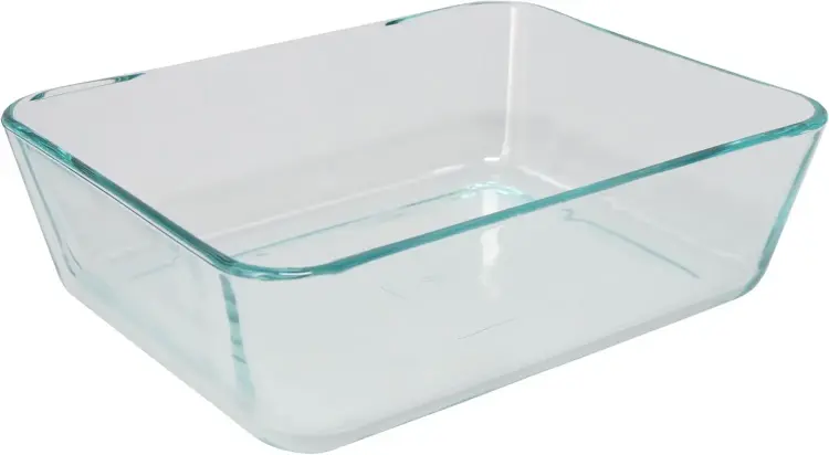 Hộp Thủy Tinh Chịu Nhiệt, Pyrex® (Mỹ), Hình Chữ Nhật 21.5cm x 17cm x 5.5cm - 1400ml