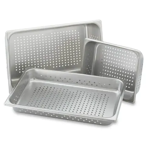 Khay Inox Mặt Lỗ Stainless Steel Super Pan V® Perforated Pans