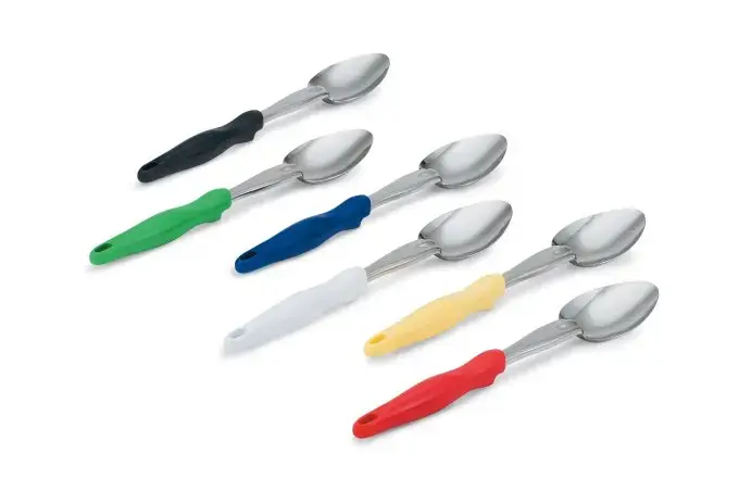 Thìa Inox Cách Nhiệt, Cấp Độ Nặng, Heavy-Duty S/S Basting Spoons with Ergo Grip™ handles
