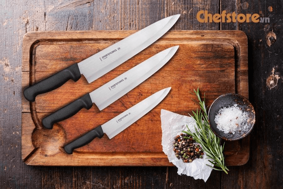 Bộ dao làm bếp còn rất nhiều loại dao khác nhau
