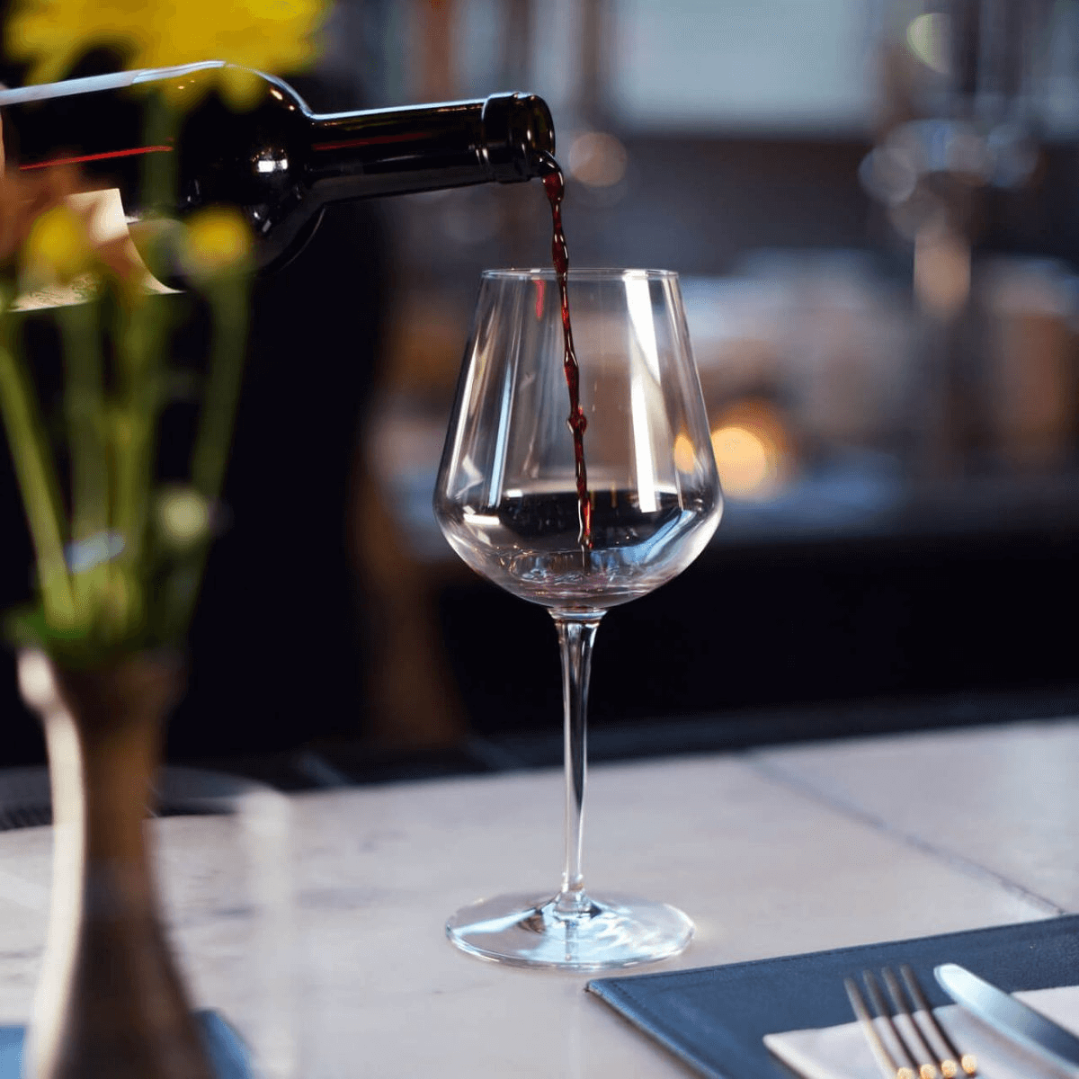Rượu vang đỏ là loại rượu phổ biến hàng đầu và ly đựng rượu vang đỏ được coi là hình mẫu tiêu chuẩn cho các loại ly đựng rượu khác
