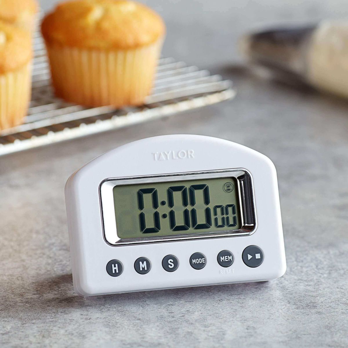 Đồng hồ nấu ăn điện tử đếm thời gian 100 phút màn hình Digital Taylor 5847-21